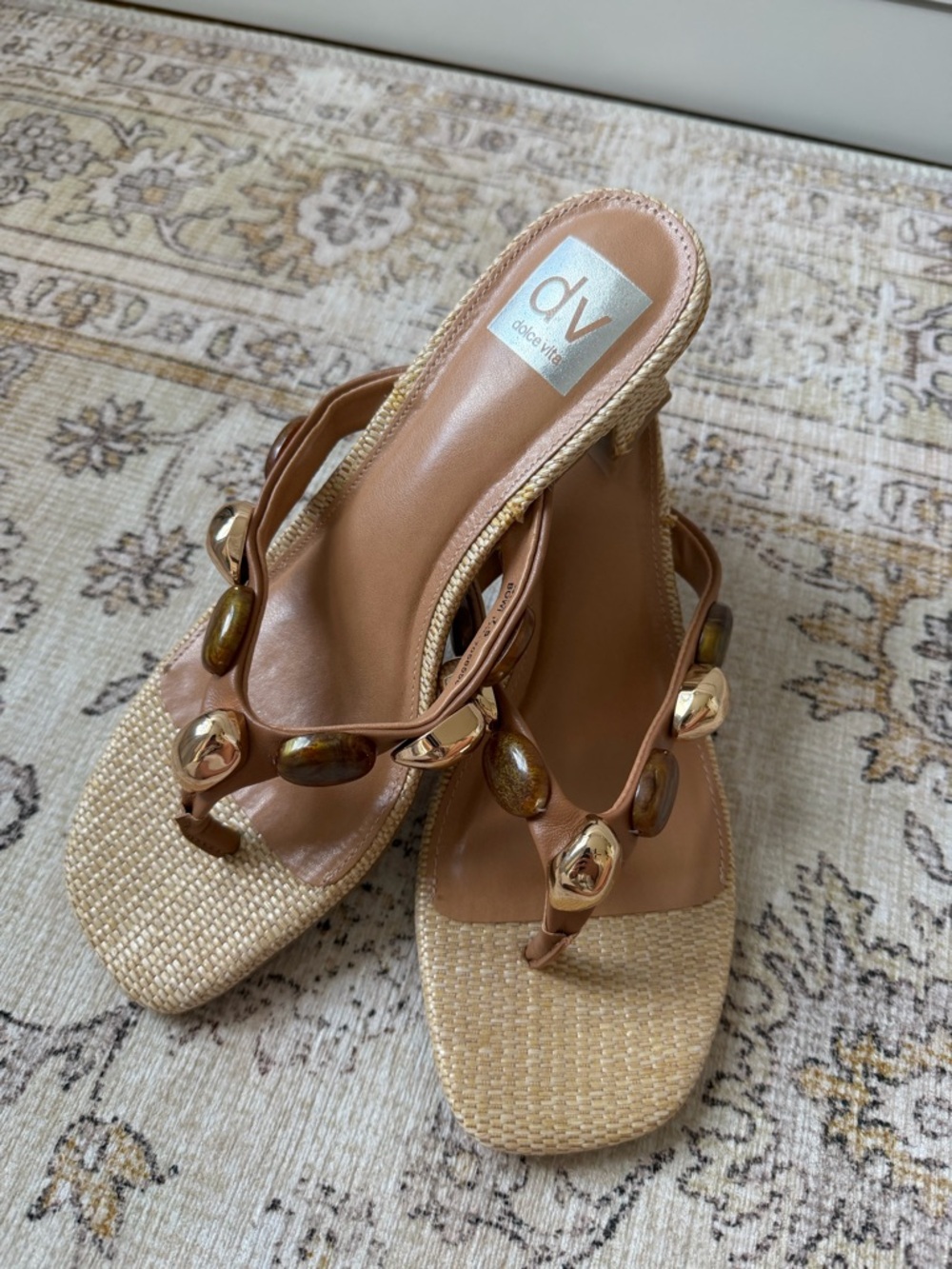 Dolce Vita Daksie Flip Flop Heels